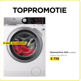 Molecule Wasmachine aeg l7fe96995v aanbieding