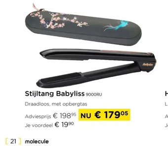 Stijltang babyliss 9000ru