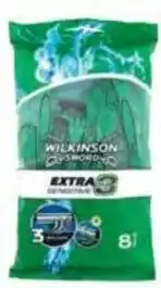 Colruyt Wilkinson Extra 3 Sensitive 8 pieces aanbieding