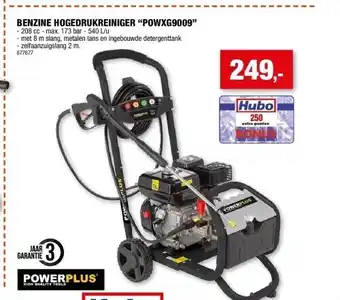 Hubo Benzine hogedrukreiniger “powxg9009” aanbieding