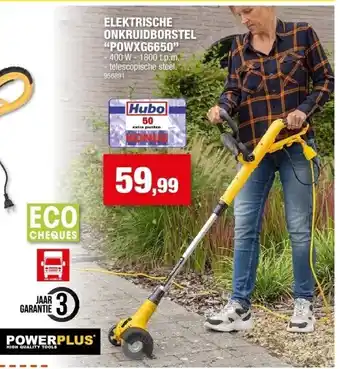 Elektrische onkruidborstel “powxg6650”