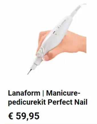 Krëfel Lanaform | Manicure-pedicurekit Perfect Nail aanbieding