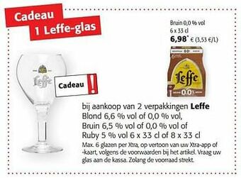 Colruyt Leffe bruin aanbieding