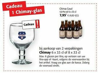 Colruyt Chimay goud aanbieding