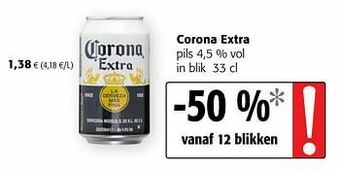 Colruyt Corona extra pils aanbieding