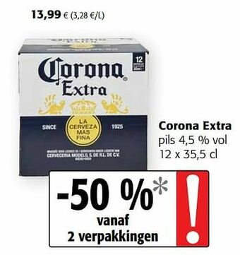 Colruyt Corona extra pils aanbieding