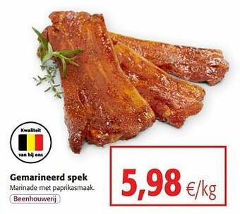 Colruyt Gemarineerd spek aanbieding