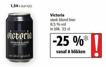 Victoria sterk blond bier