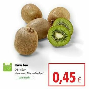 Colruyt Kiwi bio aanbieding