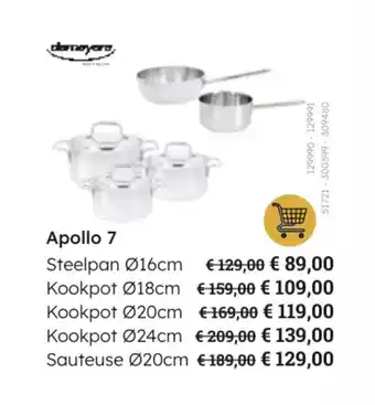 Apollo 7 Steelpan Ø16cm