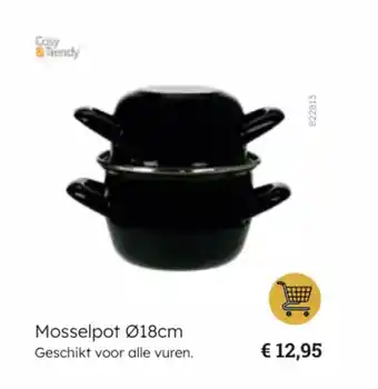 Multi bazar Cosy & Trendy Mosselpot Ø18cm aanbieding