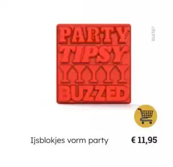 Multi bazar Ijsblokjes vorm party aanbieding