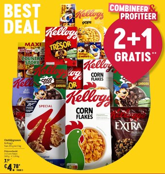 Delhaize Ontbijtgranen aanbieding