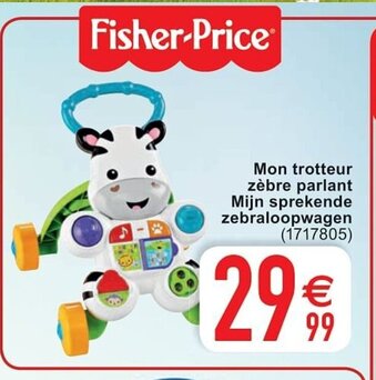 Cora Mon trotteur zébre parlant Mijn sprekende zebraloopwagen aanbieding