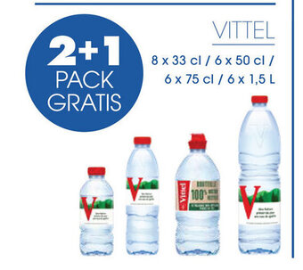 Prik en Tik VITTEL 8 x 33 cl / 6 x 50 cl / 6 x 75 cl / 6 x 1,5 L aanbieding