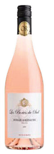 Prik en Tik LES BORIES DU SUD Syrah - Grenache Rosé 75 cl aanbieding