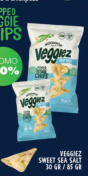 MOONPOP VEGGIEZ SWEET SEA SALT 30 GR/85 GR