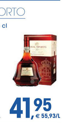 Prik en Tik ROYAL OPORTO 20Y 75 cl aanbieding