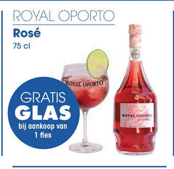 Prik en Tik ROYAL OPORTO Rosé 75 cl aanbieding