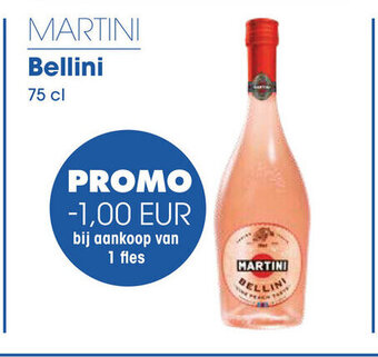 Prik en Tik MARTINI Bellini 75 cl aanbieding
