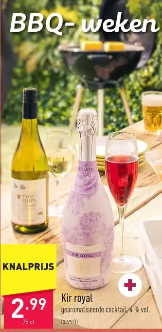 ALDI Kir royal 75 cl aanbieding