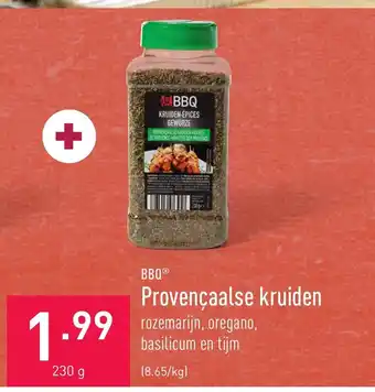 ALDI BBQⓇ Provençaalse kruiden 230 g aanbieding