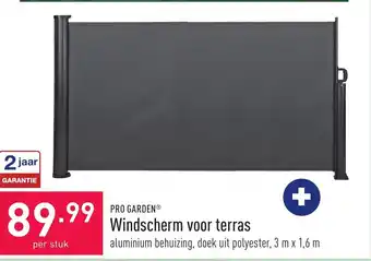 ALDI PRO GARDEN Windscherm voor terras per stuk aanbieding