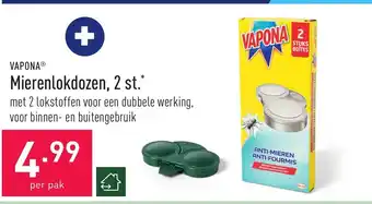 ALDI VAPONA Mierenlokdozen, 2 st per pak aanbieding