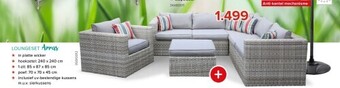 Euroshop Loungeset arras aanbieding