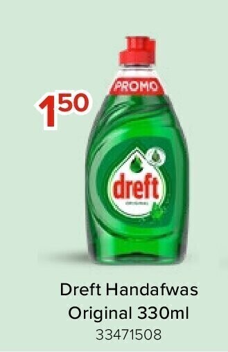 Euroshop Dreft handafwas original 330ml aanbieding