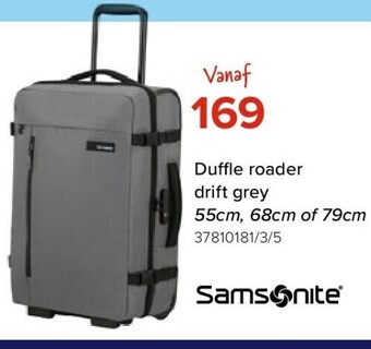 Duffle roader drift grey 55cm, 68cm of 79cm