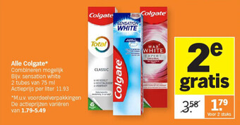 Albert Heijn Alle colgate aanbieding