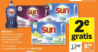 Albert Heijn Alle sun aanbieding
