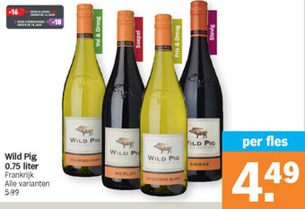 Wild pig 0.75 liter