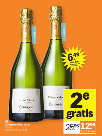 Albert Heijn Codorníu prima vides aanbieding