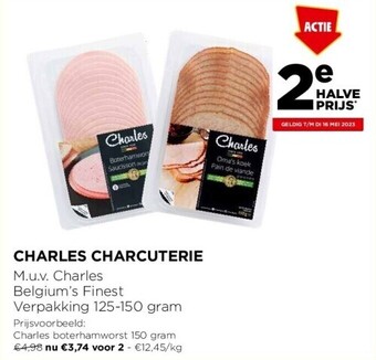 Jumbo Charles charcuterie aanbieding