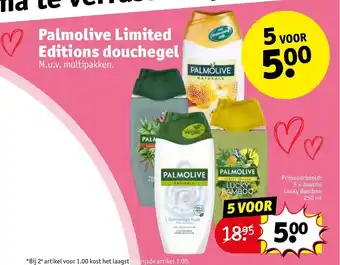 Kruidvat Palmolive Limited Editions douchegel aanbieding