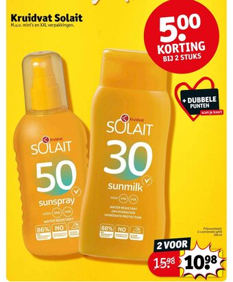 Kruidvat Solait aanbieding