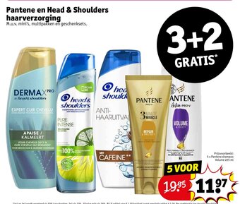 Kruidvat Pantene en Head & Shoulders haarverzorging aanbieding