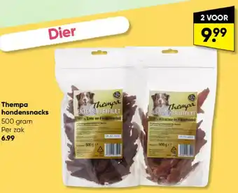 Thempa hondensnacks 500 gram