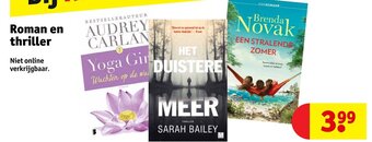 Kruidvat Roman en thriller aanbieding
