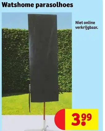 Kruidvat Watshome parasolhoes aanbieding