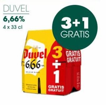 Prik en Tik DUVEL 6,66% 4 x 33 cl aanbieding
