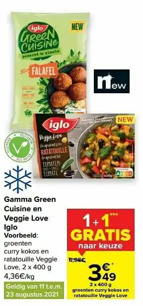 Groenten curry kokos en ratatouille veggie love