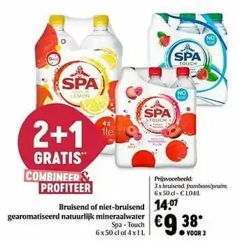 Delhaize Bruisend framboos-pruim aanbieding