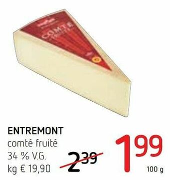Entremont comté fruité