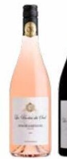 Prik en Tik LES BORIES DU SUD Syrah - Grenache Rosé 75 cl aanbieding