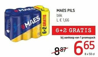 Spar Colruyt Maes pils aanbieding