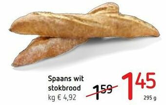 Spar Colruyt Spaans wit stokbrood aanbieding