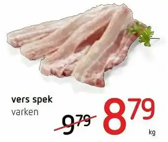 Vers spek varken